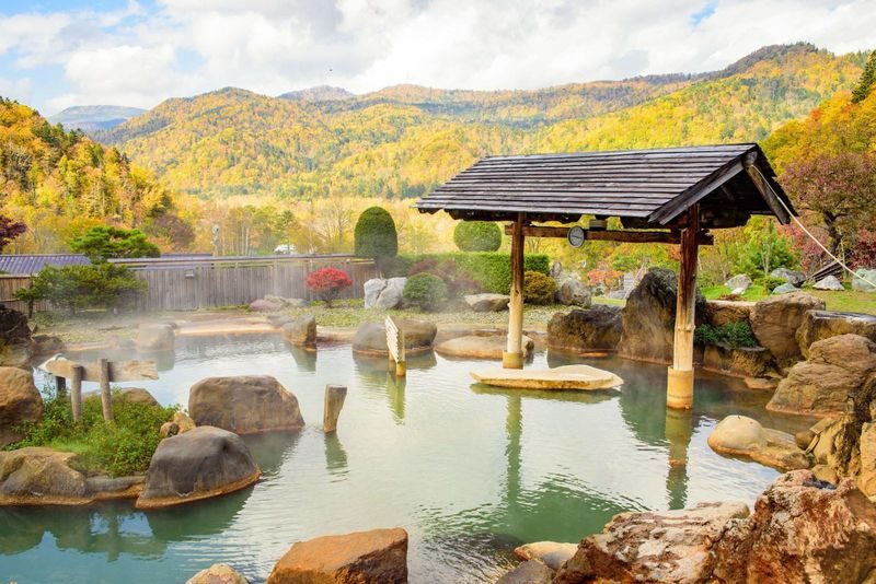 Hokkaido Toyohira Gorge Hot Spring Admission Ticket - From arrival to the bath