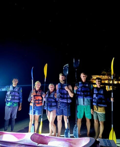 Holbox: Bioluminescence in Kayak - Included Services