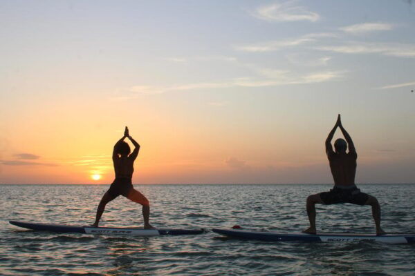 Holbox: PaddleYoga Class - Experience Level
