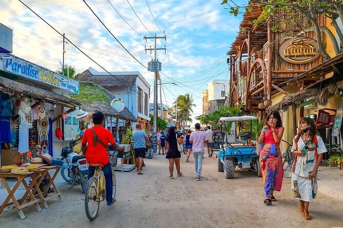 Holbox Punta Mosquitos + Transportation from Riviera Maya - Exploring Holbox’s Streets