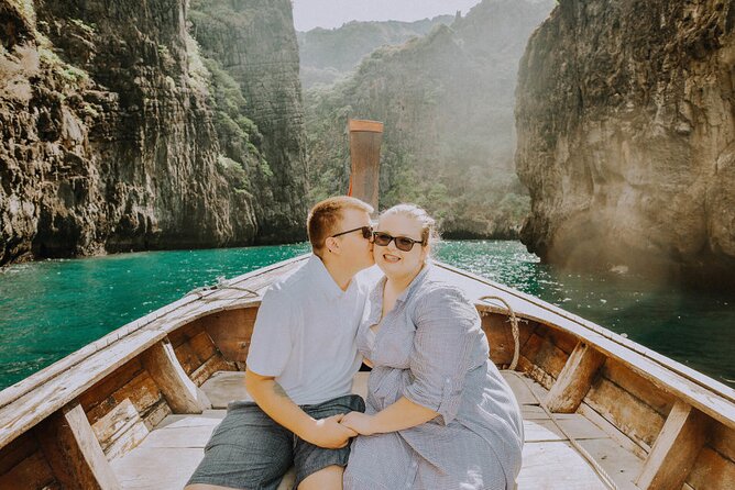 Holiday Travel Photoshoot With Long-Tail Boat Phi Phi Islands - What to Expect