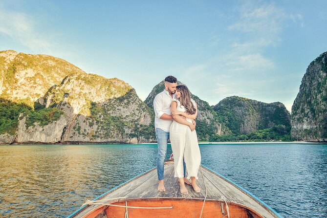 Holiday Travel Photoshoot With Long-Tail Boat Phi Phi Islands - Traveler Photos