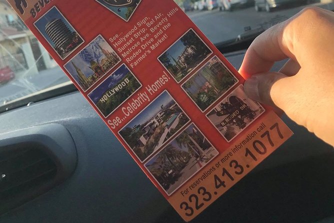 Hollywood and Beverly Hills Tour - Directions