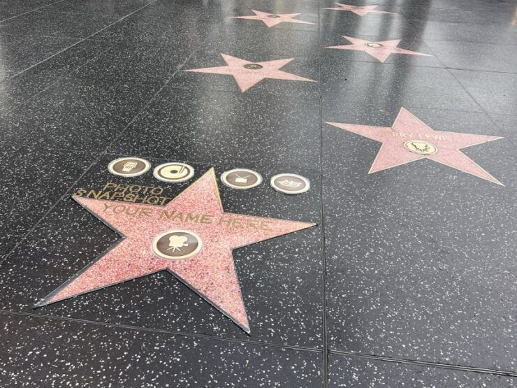 Hollywood: Get Your Own Star on the Walk of Fame Experience - Booking Information