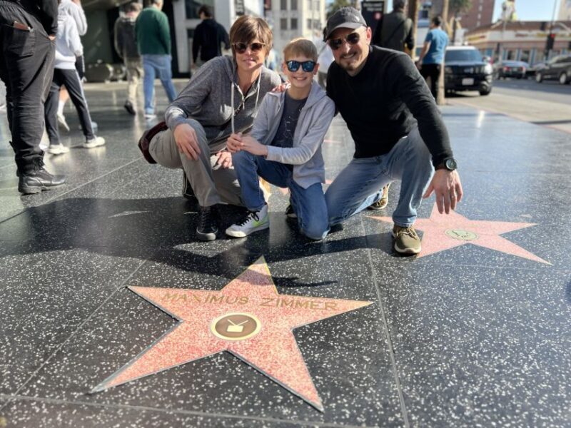 Hollywood: Make Your Own Star Walk of Fame Photo Experience - Value for Money