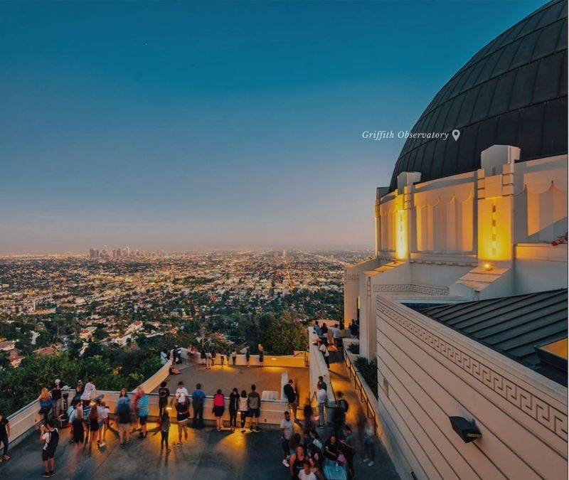 Hollywood Night Tour in Los Angeles with Griffith Observatory - Hollywood Boulevard from an open-air seat