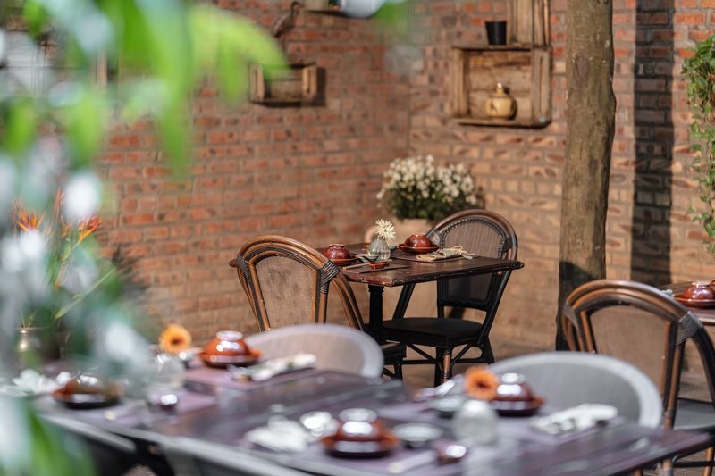 HOME Hanoi Restaurant: Premium Set Menu Dining Experience in Ha Noi - The setting adds more than a pretty backdrop