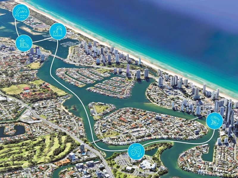 Home of the Arts, Cruise & Dine Experience Pass - Start with the Gold Coast from the water