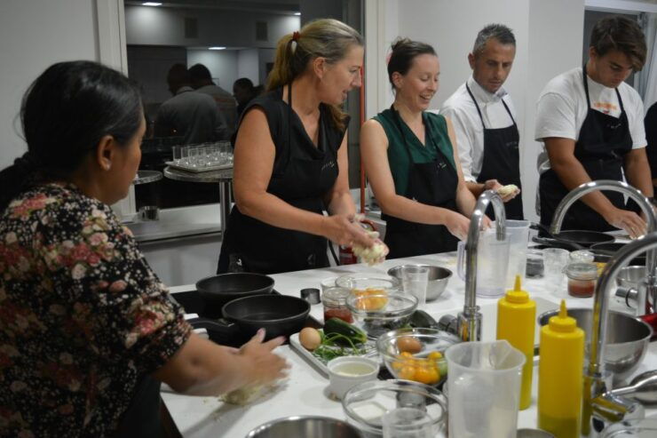 Homemade Pasta and Seafood Cooking Class With Dinner - Experience