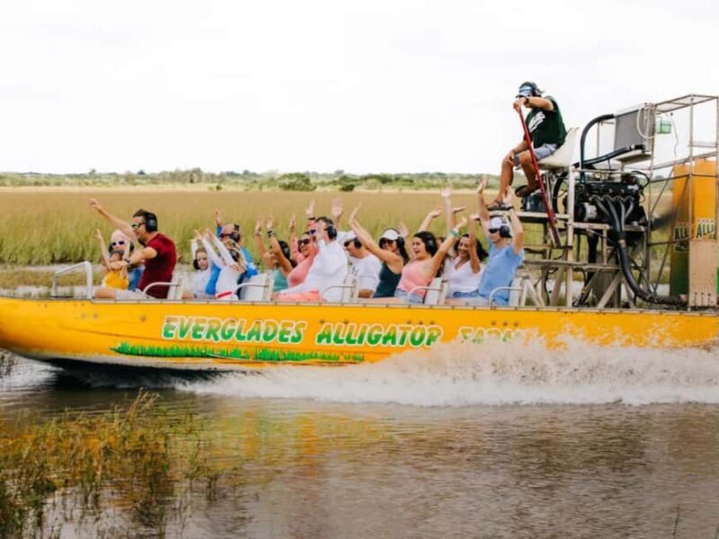 Homestead: Everglades Alligator Farm Entry and Airboat Ride - Exploring the Experience in Detail