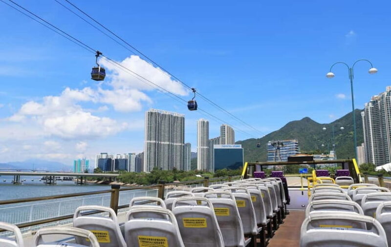 Hong Kong: 360 Lantau Open-Top Bus Sightseeing Experience - The Experience on the Buses