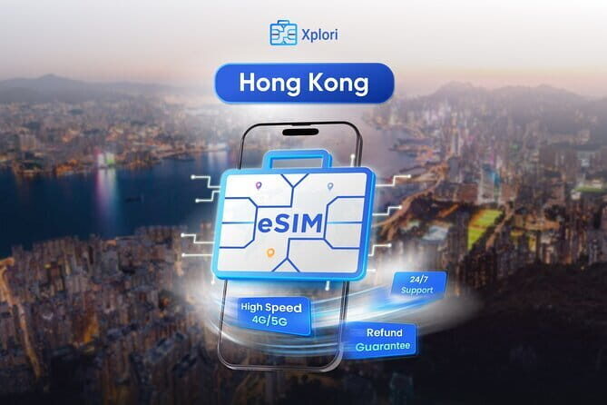 Hong Kong eSIM (3 - 30 Days. Up To 60GB of data) - Good To Know