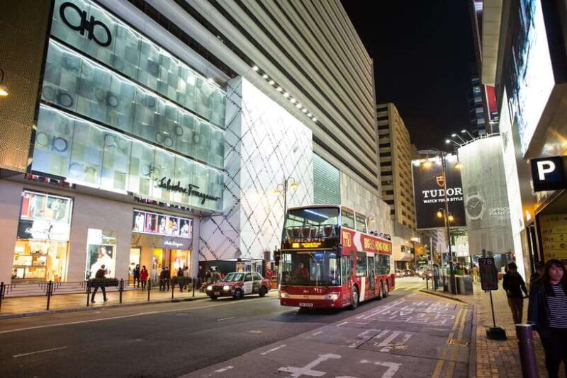 Hong Kong: Panoramic Night Tour of Kowloon by Open-top Bus - The Sum Up