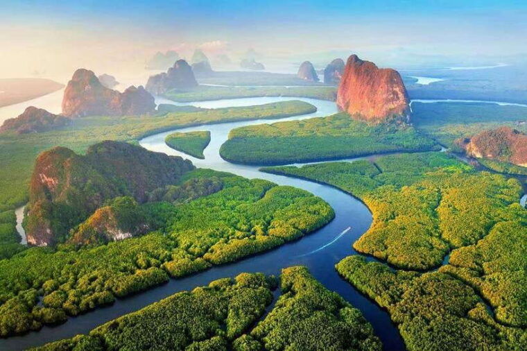Hong Krabi & James Bond Islands Adventure Tour by Speedboat - Ko Thalu Exploration