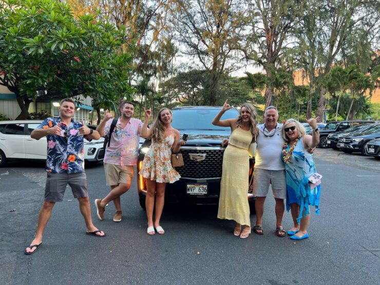 Honolulu Airport, Waikiki Hotels, and Port (1-6 Passengers) - Experience in a Luxurious Vehicle
