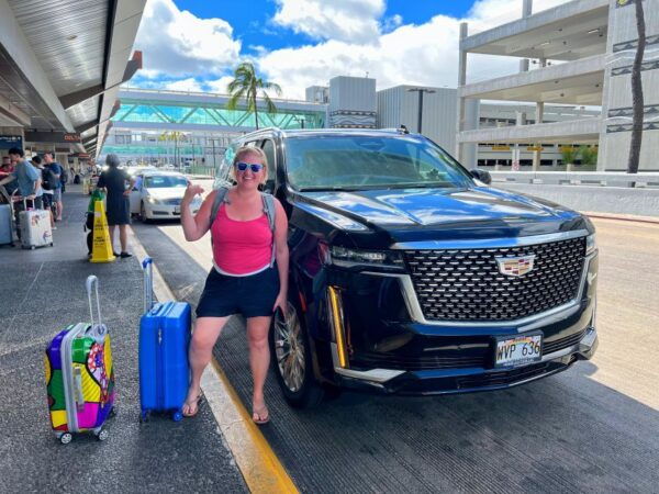 Honolulu Airport, Waikiki Hotels, and Port (1-6 Passengers) - Luggage and Group Size Information