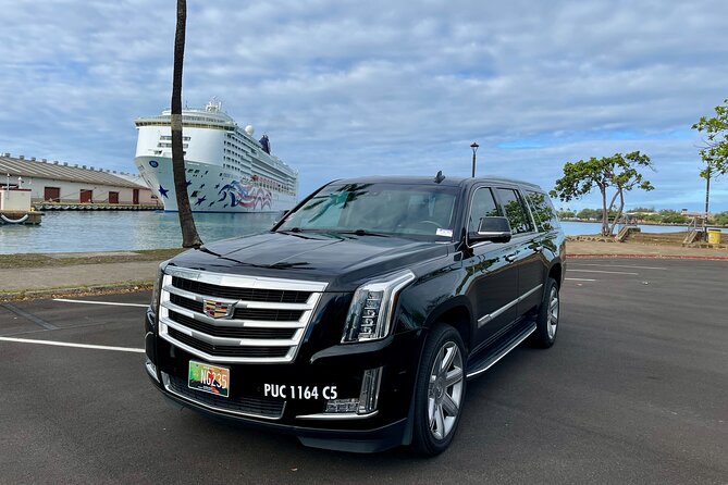 Honolulu Harbor Cruise Terminal Transfer by Luxury Vehicle - Cancellation Policy