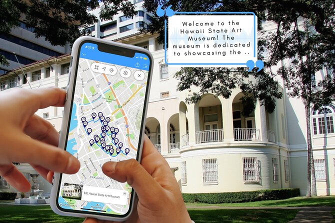 Honolulu Historic District a Smartphone Audio Walking Tour - Inclusions