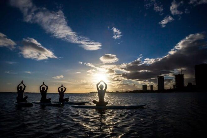 Honolulu: Sunset SUP Yoga Class - Booking and Cancellation Policy