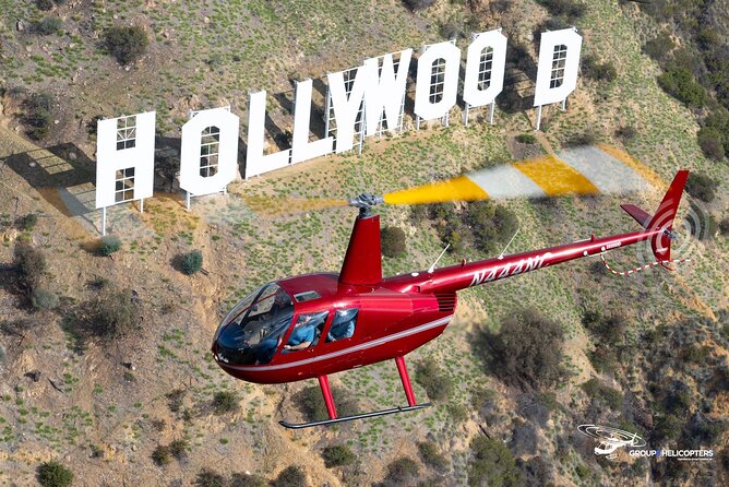 Hooray for Hollywood Helicopter Tour 35 Minutes - End Point