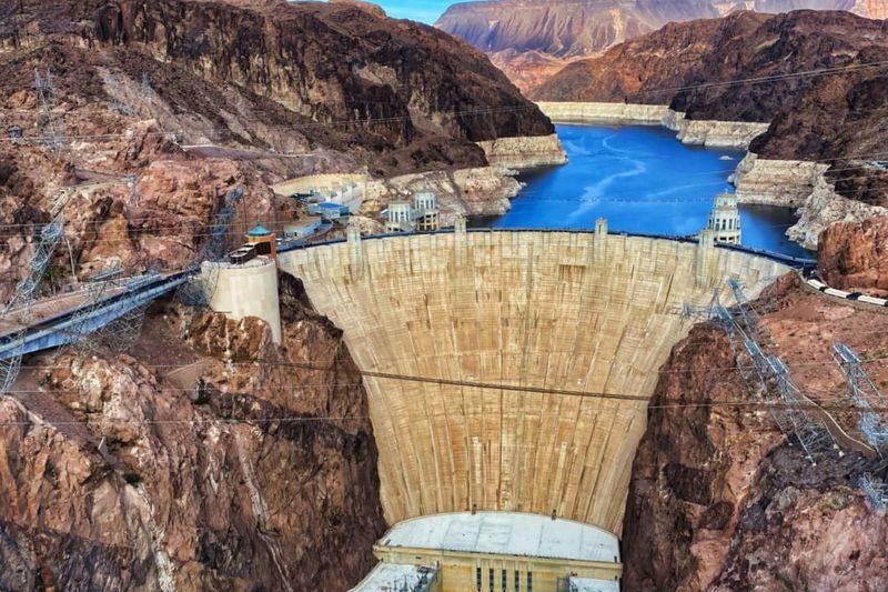 Hoover Dam Walk on Top Tour from Las Vegas - The memorial bridge adds another perspective