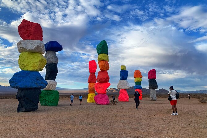 Hoover Dam Walk-On-Top Tour With Seven Magic Mountains - Hotel Pickup and Departure