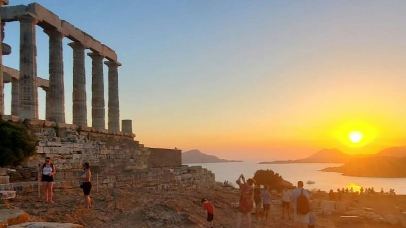Hop-On Hop-Off Bus and Cape Sounion Sunset Tour - Four bus lines, four different sides of the city