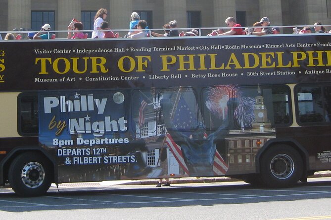 Hop On Hop Off Double Decker Bus Tour of Philadelphia - Tour Schedule and Ticket Options