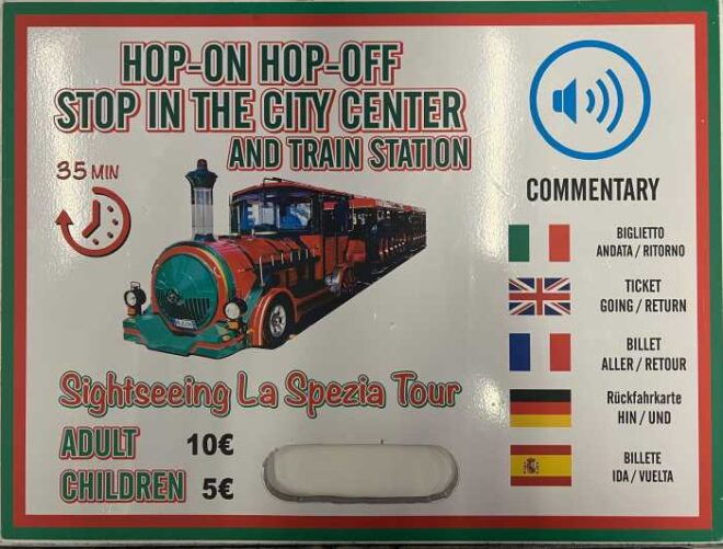 Hop On Hop Off EXPERIENCE LA SPEZIA Tour - Accessibility Features