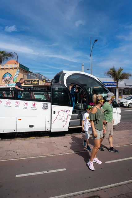 HOP ON- HOP OFF SAND DUNES, CORRALEJO CITY and LA OLIVA - Tour Itinerary