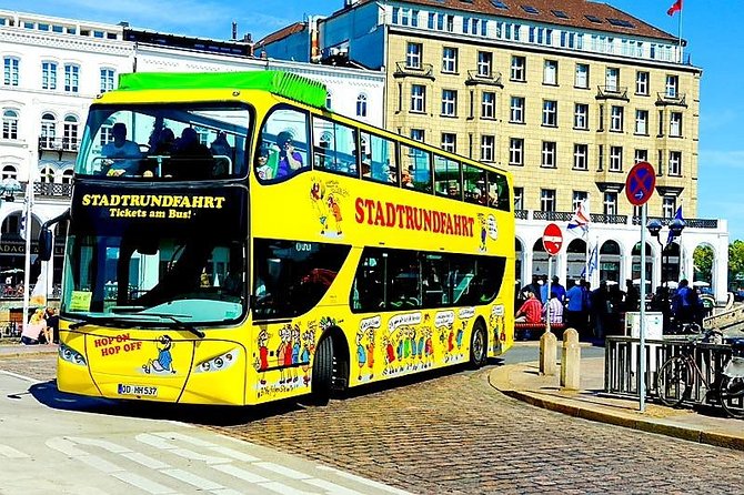 Hop-On Hop-Off Tour - Yellow Double Decker - GROUP TICKETS - Tour Duration and Schedule