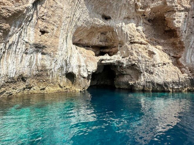 Hopping Tour to Dafina Bay & Ionian + Swim Haxhi Aliu Cave - Exciting Activities Included