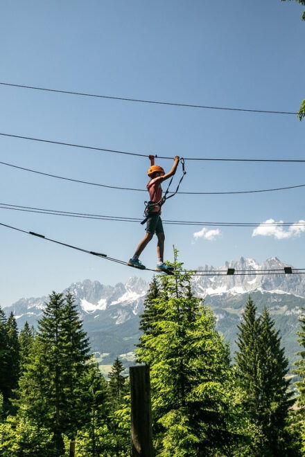 Hornpark - High Ropes Course - Safety and Equipment