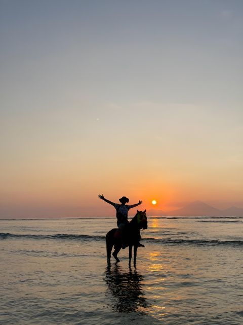 Horse Ride On The Beach on Gili Island - Experience Highlights