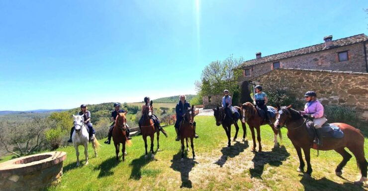 Horseback And Wine Tasting In Tuscan Countryside - Activity Description