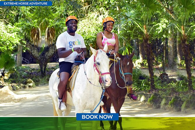 Horseback Ride and Extreme Adventure Eco Park Trip - Cancun - Overview of the Experience