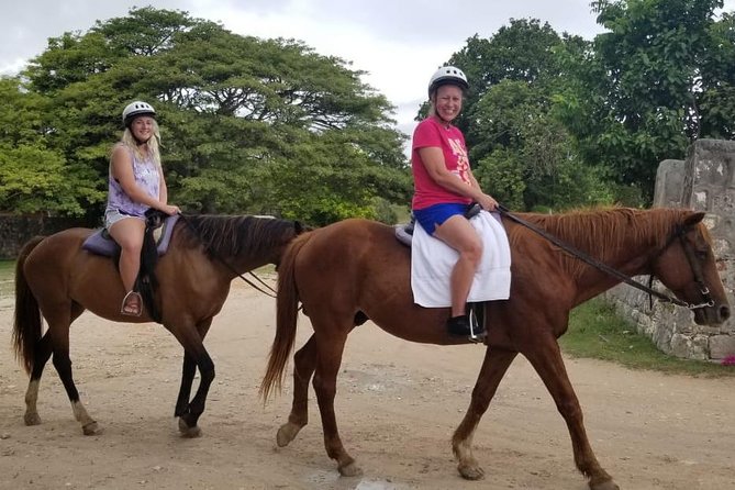 Horseback Ride N Swim and Green Grotto Adventure Tour From Falmouth - Tour Highlights