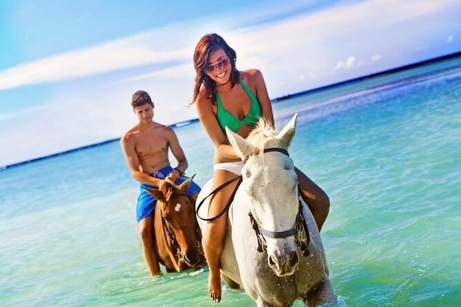 Horseback Ride N Swim & Dunns River Falls From Montego Bay - Common Questions