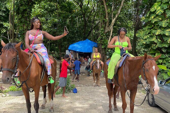 Horseback Riding and Swimming then Dunn's River Falls - What to Expect from the Tour