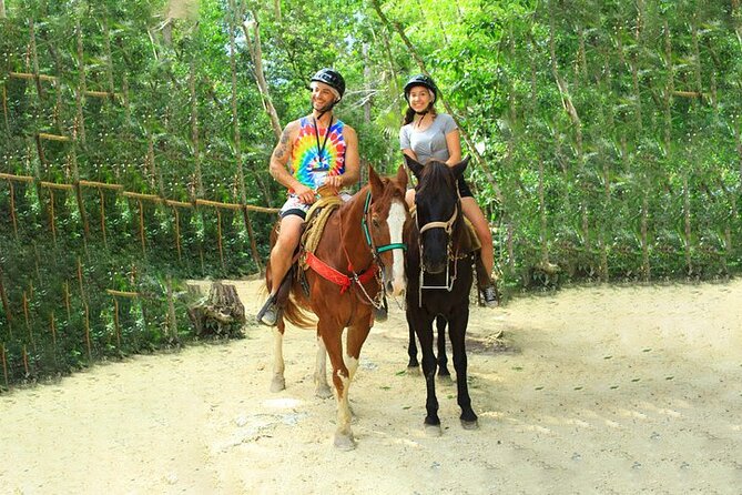 Horseback Riding in Cancun, ATV, Zip Lines, Cenote, Lunch, Drinks and Transfer - Booking and Reservation