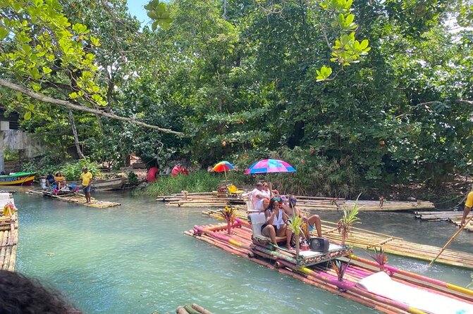 Horseback Riding in the Ocean & Bamboo Rafting From Ocho Rios - Free Time at the Beach