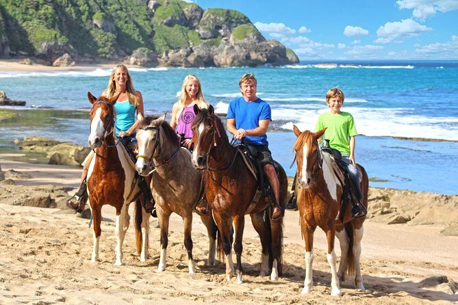 Horseback Riding through Secluded Beaches and Tropical Forests - An Authentic Tour in Puerto Rico’s Natural Settings