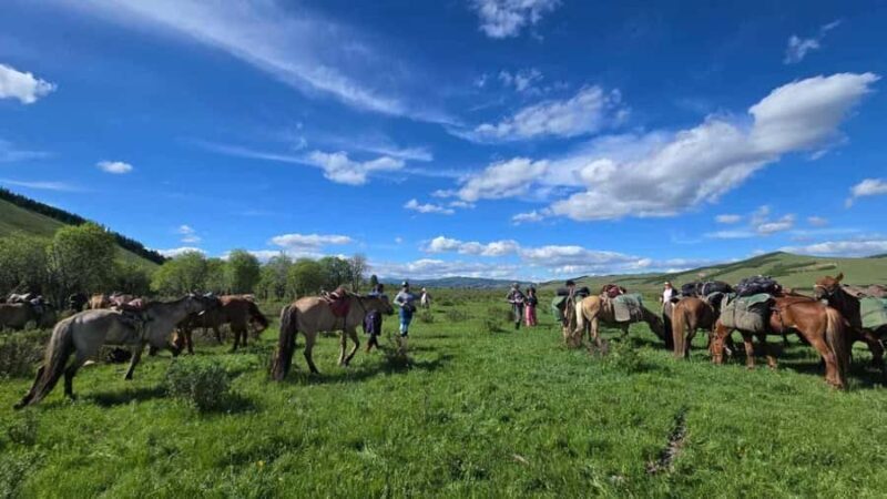 Horseback riding to Khagiin Khar lake - An In-Depth Look at the Horseback Riding to Khagiin Khar Lake
