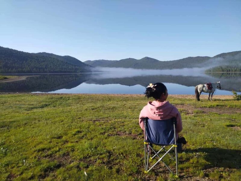Horseback riding to Khagiin Khar lake - The Details of This Mongolian Horseback Adventure