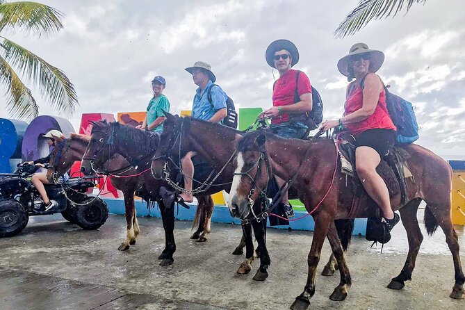 Horseback Riding Trail Tour, Roatan Letters and Ocean in Flowers Bay - Tour Overview and Highlights