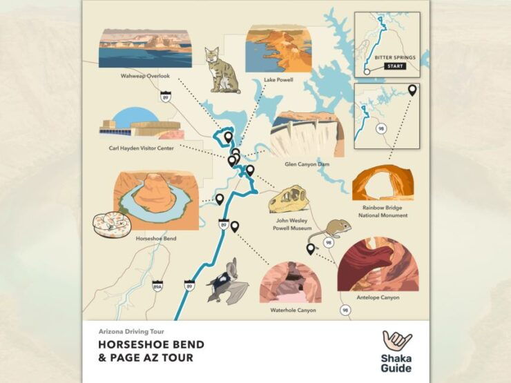 Horseshoe Bend and Page Arizona: Self-Guided Audio Tour - Booking Details
