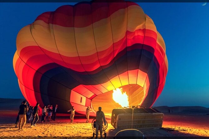 Hot Air Balloon Dubai With Transfer - Pricing