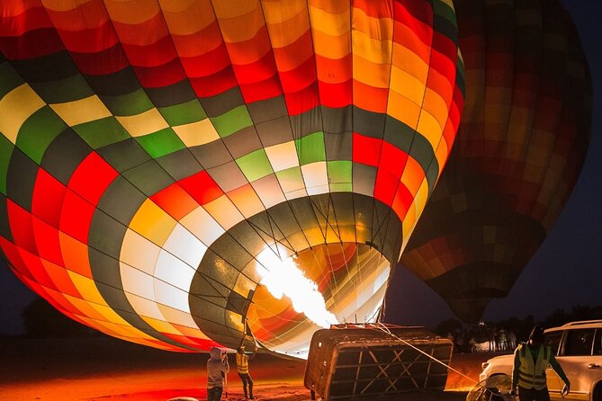 Hot Air Balloon Flight in Dubai With Breakfast, Falconry and Camel Ride - Combo Package Inclusions