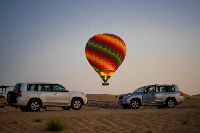 Hot Air Balloon Flight in Dubai With Breakfast, Falconry and Camel Ride - Breakfast and Additional Activities
