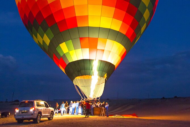 Hot Air Balloon Flight in Dubai With Breakfast, Falconry and Camel Ride - The Sum Up